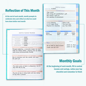Undated Monthly Budget and Bill Planner